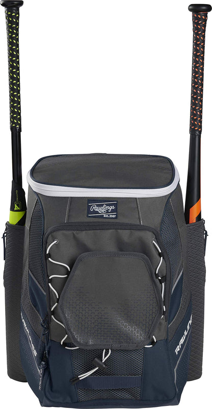 Rawlings | IMPULSE Backpack Equipment Bag | Baseball/Softball | Navy