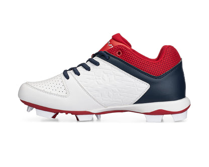 RIP-IT Womens Diamond Softball Cleats | Molded Softball Shoes for Women | American Spirit | Size 9